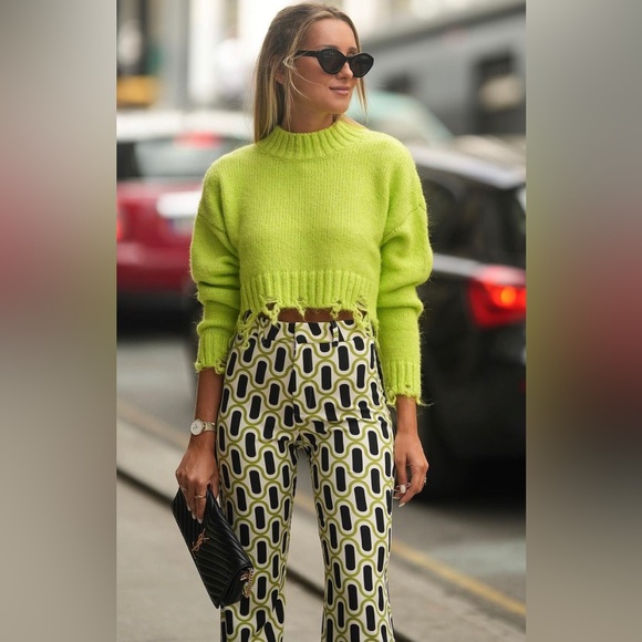 Coord set - geometric print pant& blouse - Picture 11 of 11